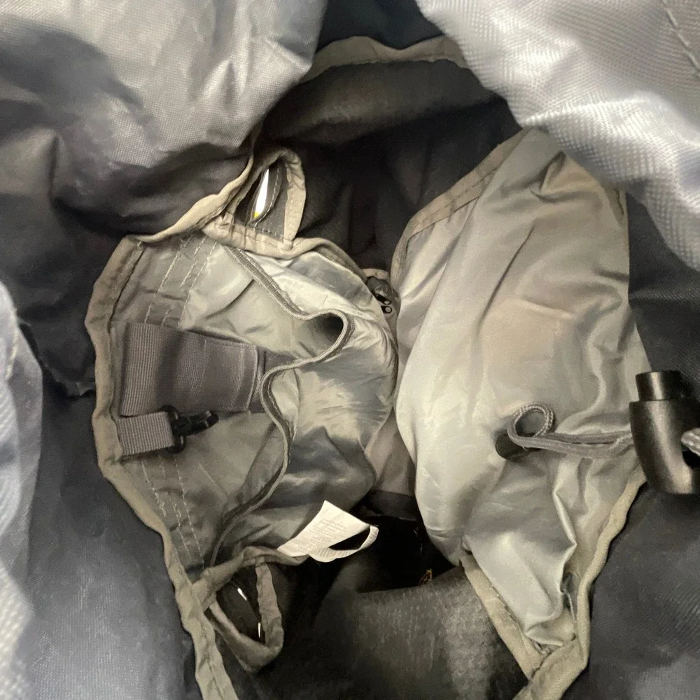 High Sierra 45L Summit‎ Backpack Grey Yellow Hiking Internal Frame Pack